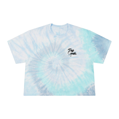 No Caption Needed Tie-Dye Crop Tee