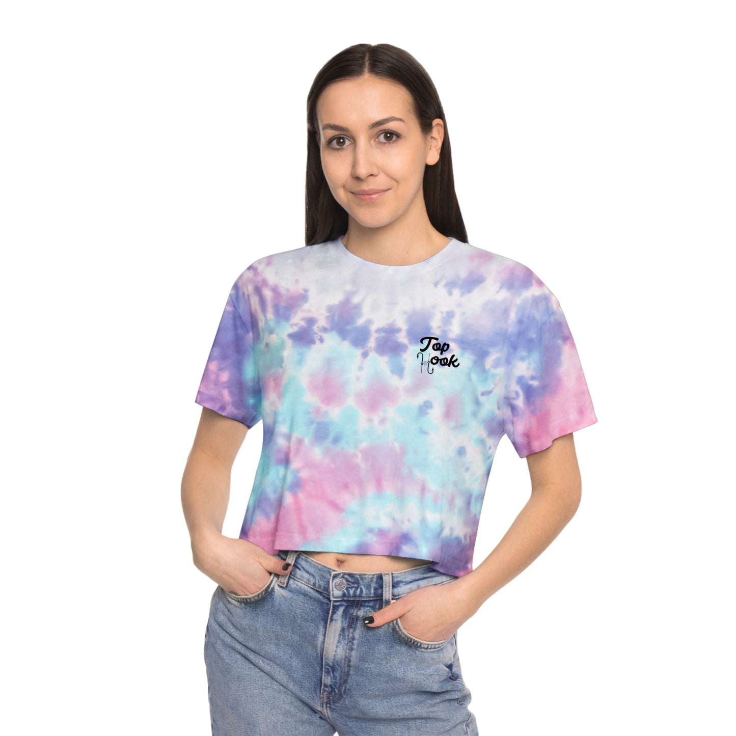 Ride the Wave Tie-Dye Crop Tee