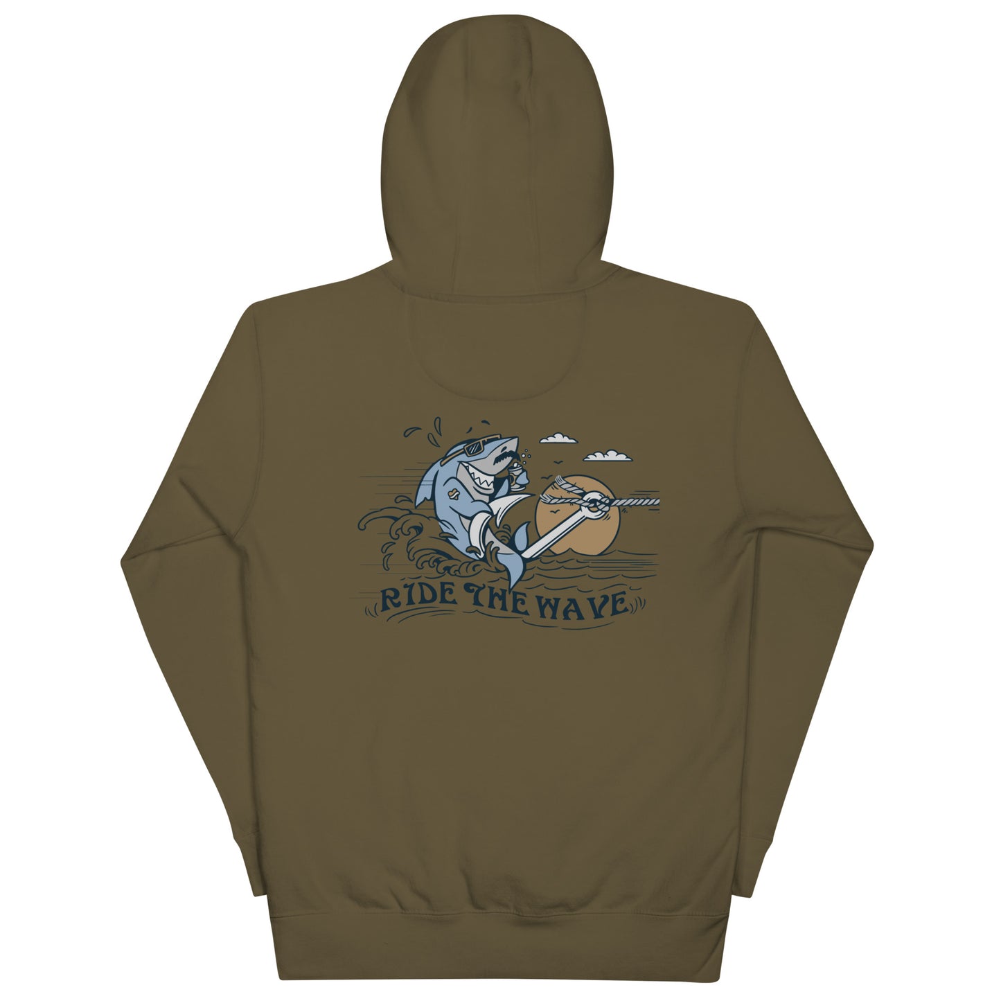 Ride the Wave Hoodies